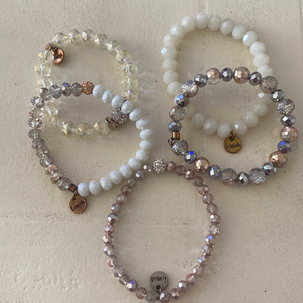 Set of 5 Erimish bracelets.